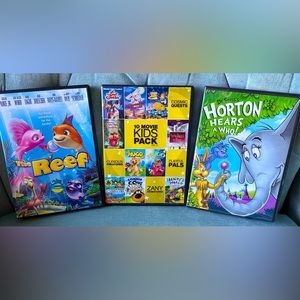 3~DVD’s Kids Movies